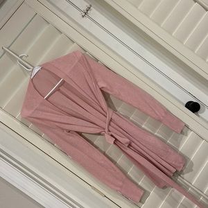 Blush pink cardigan